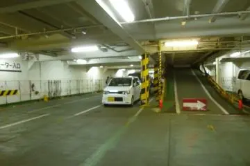 <p>One of the car storage areas.</p>