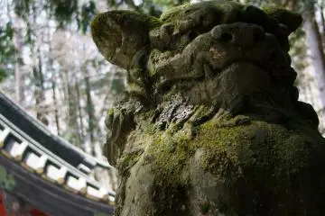 This statue is very, very old, as is the shrine itself