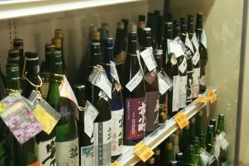 Tasting Sake at Meishu Center