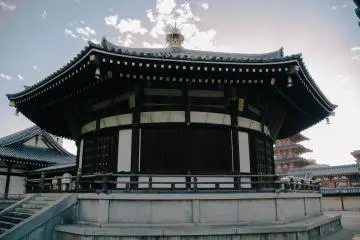 <p>One of the many buildings in the complex</p>