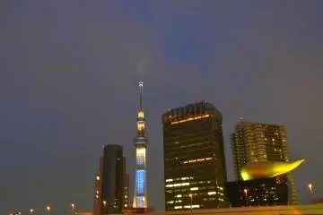Tokyo Skytree at night