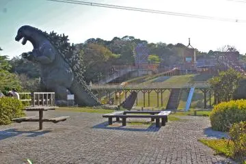 <p>Need to take a break from all that fun? A large picnic area is available for your entire group!</p>