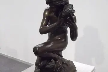 <p>Another sculpture by a different artist showing Rodin's influence.</p>