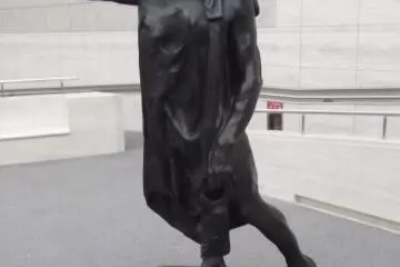 <p>One of the "Burghers of Calais"...</p>