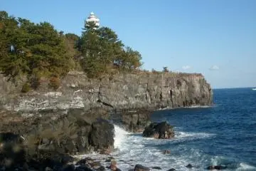 The rugged coastline at Jogasaki