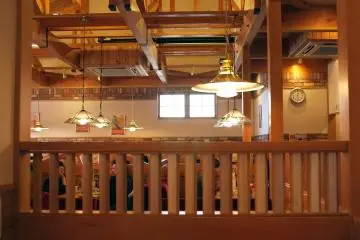 <p>Nice wooden interior</p>