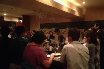 <p>Make new friends at the bar</p>