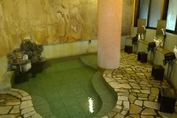 <p>Le bain &agrave; l'int&eacute;rieur</p>