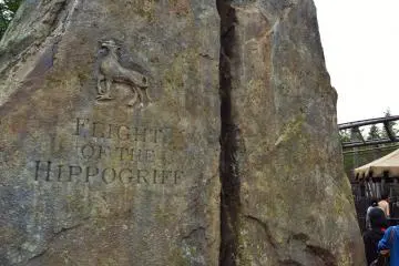 <p>Le deuxi&egrave;me man&egrave;ge du Wizarding World of Harry Potter d'USJ se nomme The Flight of the Hippogriff</p>