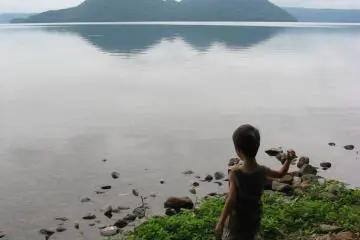 Many stones were drowned that day