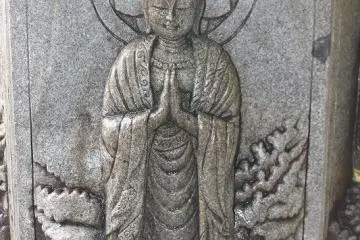 <p>Preta-gati, jizo of the realm of hungry ghosts</p>