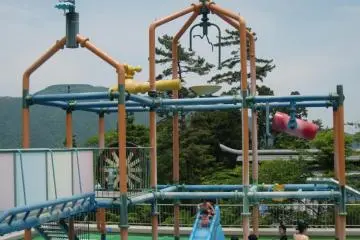 Boxappy's Jungle Gym -- Water playground for the little kids