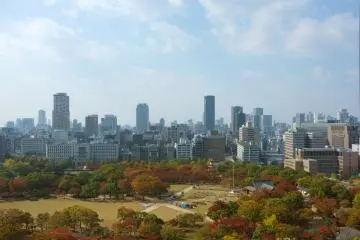 <p>The view from the observatory deck</p>