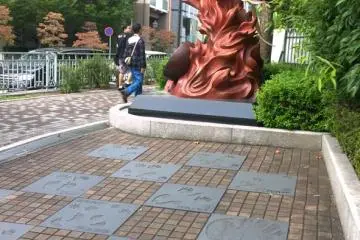 <p>บริเวณทางเข้าพิพิธภัณฑ์&nbsp;The Osamu Tezuka Manga Museum มีการจำลองเลียนแบบ&nbsp;Hollywood Walk of Fame ด้วย แต่นี่เป็นถนนที่ตัวการ์ตูนชื่อดังต่างๆ ของ&nbsp;เทะซึกะ โอซามุ มาปั๊มมือและเท้าไว้นั่นเอง</p>