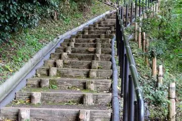 Ono Castle's Historic Hyakken Slope