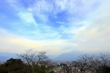 <p>The view from the castle grounds</p>