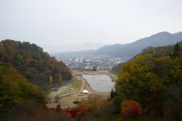 <p>View of Tendo from the top of Mt. Maizuru</p>