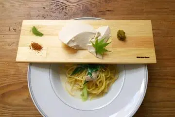 <p>เมนูอร่อยแนะนำ ...&nbsp;Sagano You Otoufu Pasta</p>
