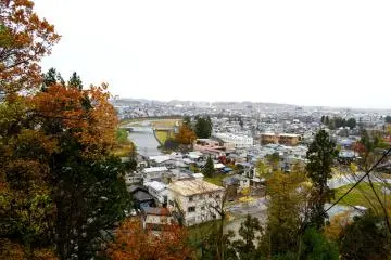 <p>View of Yokote city from Yokote Castle</p>