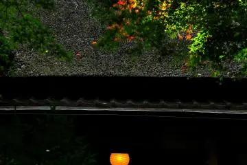 <p>Main hall of Jikishian. When I visited, a few people were transcribing sutras</p>