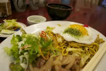 Foto makanan dari jarak dekat