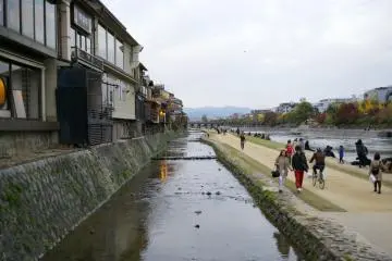 <p>Kamogawa, Kyoto</p>