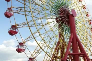 <p>The Ferris wheel at&nbsp;Harborland&nbsp;</p>