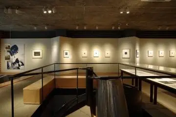 The first floor exhibition room