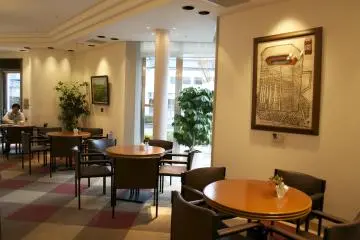 <p>The museum's cozy caf&eacute;, UCC Cofee Road</p>
