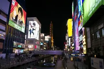 The&nbsp;Dōtonbori canal