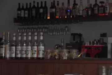 Decent wine and alcohol selection