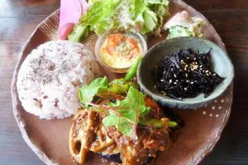 I highly recommend the lunch plate of the day. It is always incredibly tasty and healthy.