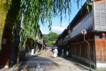 <p>One of street at Chaya District</p>