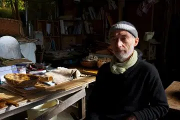 <p>Rogier Uitenboogaart is very passionate about washi</p>