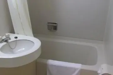 <p>My little plastic bathroom</p>