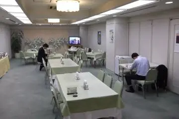 <p>The dining area</p>
