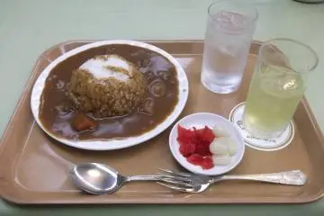 <p>Dinner! Hearty curry rice</p>