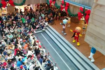 <p>Throughout the day are Anpanman performances. I screamed louder than the children, ANPANMAN!!</p>