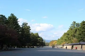 사카이마치 고몬에서 들어온 근처의 어원 안