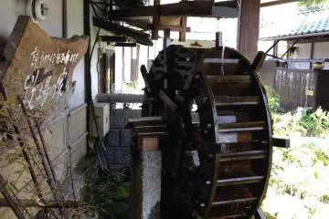 <p>An old water mill in front of the main house&nbsp;</p>