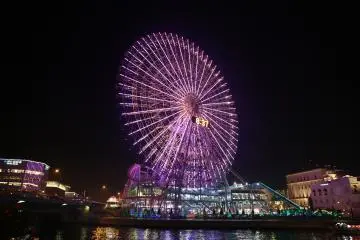 <p>Beautiful Cosmo Clock Ferris Wheel</p>