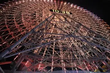 <p>Magnificent Ferris Wheel in Yokohama</p>