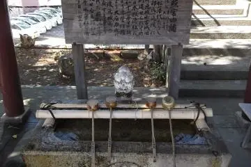 <p>Purify your hands here before praying at the shrine..</p>