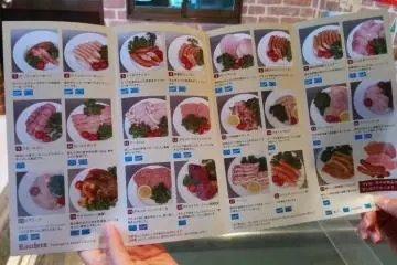 <p>The menu of&nbsp;Rauchern Butcher</p>