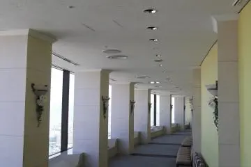<p>There are seats to rest on while you admire the view</p>