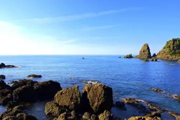 <p>Magnificent view of Japan Sea seen from Kocho Gate Park</p>