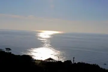 일몰 전 에치젠 해변