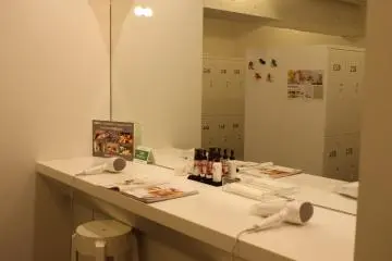 <p>Everything you need after an exercise is provided</p>