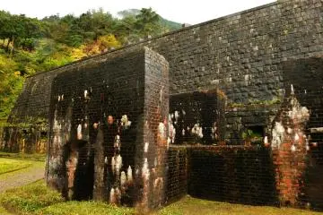 <p>The mined copper was temporarily stored here before being transported to the foot of the mountain</p>