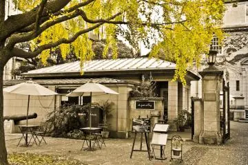 Close to the park along Nihon-Odori Street are several pretty little buildings
